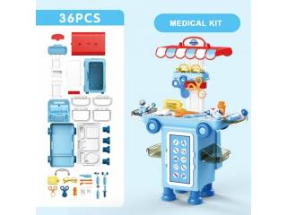 Set de doctor infantil - autobús 36 pcs 48 x 28 x 66 cm